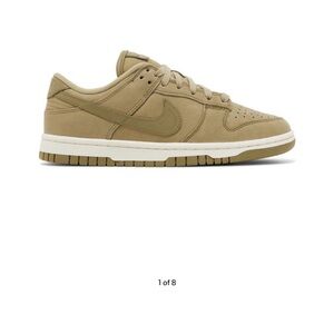 Nike Tan Sneakers Low-Top Suede